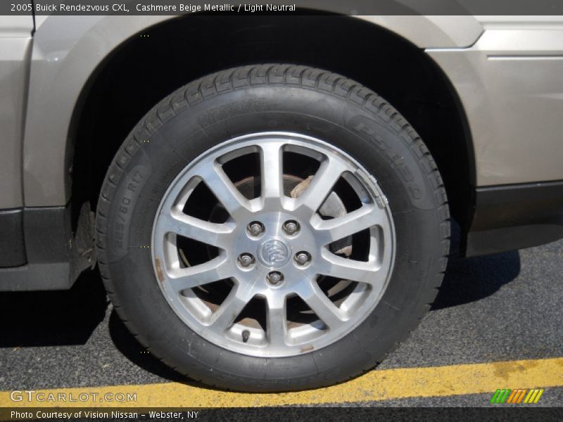 Cashmere Beige Metallic / Light Neutral 2005 Buick Rendezvous CXL