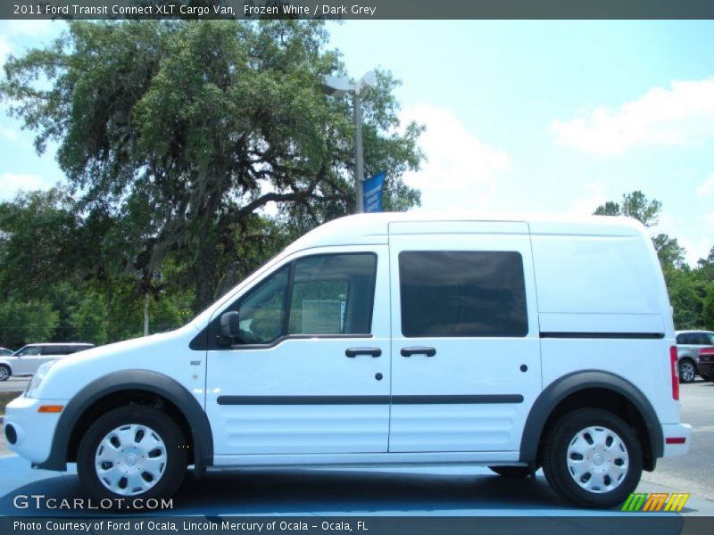 Frozen White / Dark Grey 2011 Ford Transit Connect XLT Cargo Van