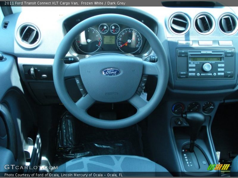 Dashboard of 2011 Transit Connect XLT Cargo Van