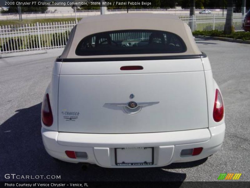 Stone White / Pastel Pebble Beige 2008 Chrysler PT Cruiser Touring Convertible