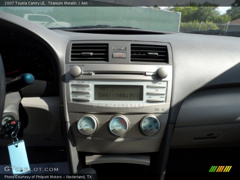 Titanium Metallic / Ash 2007 Toyota Camry LE