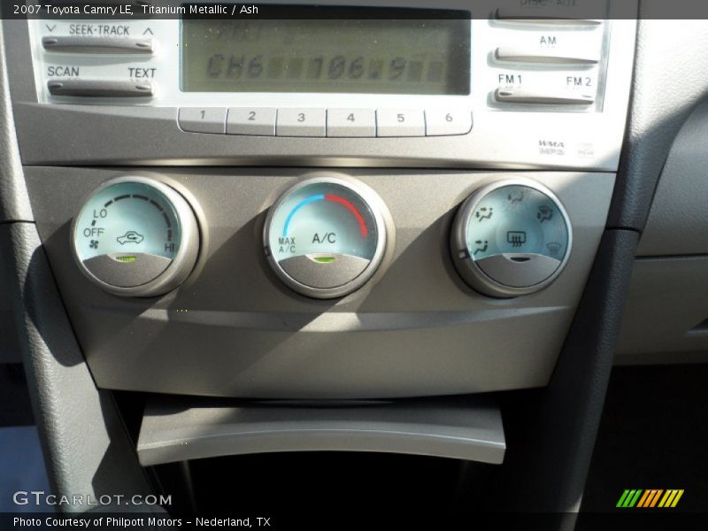 Titanium Metallic / Ash 2007 Toyota Camry LE
