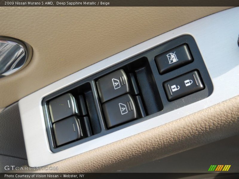 Deep Sapphire Metallic / Beige 2009 Nissan Murano S AWD