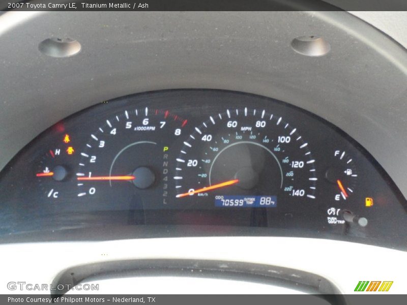 Titanium Metallic / Ash 2007 Toyota Camry LE