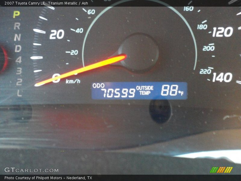 Titanium Metallic / Ash 2007 Toyota Camry LE