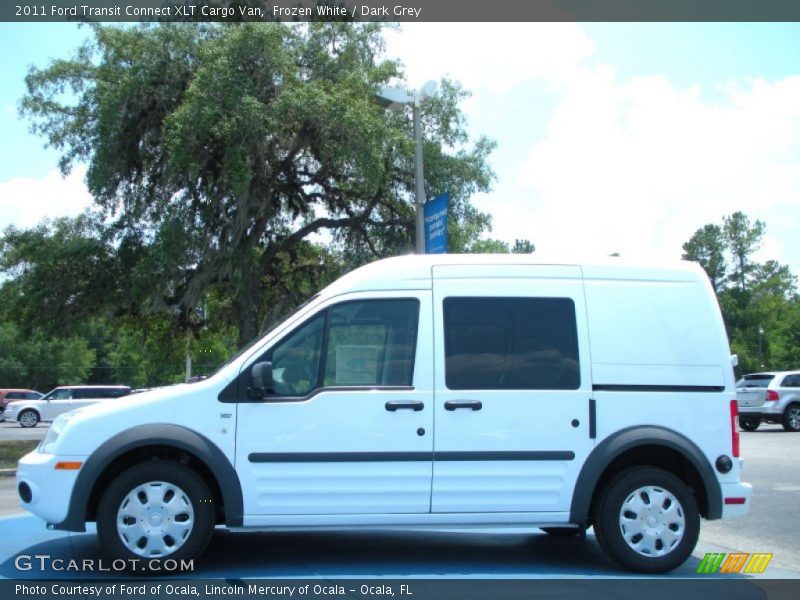Frozen White / Dark Grey 2011 Ford Transit Connect XLT Cargo Van