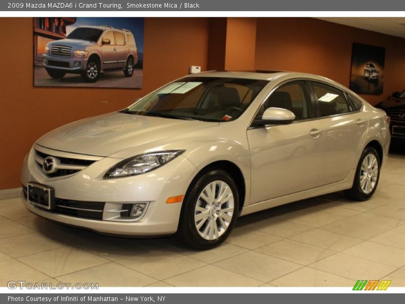 Smokestone Mica / Black 2009 Mazda MAZDA6 i Grand Touring
