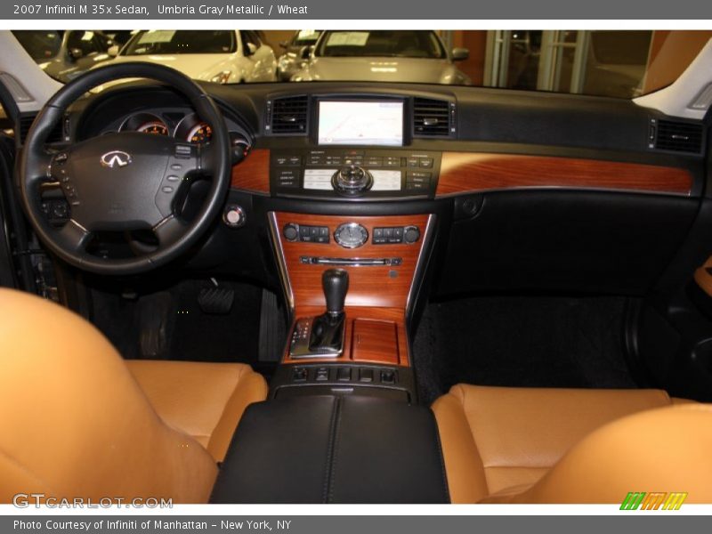 Umbria Gray Metallic / Wheat 2007 Infiniti M 35x Sedan