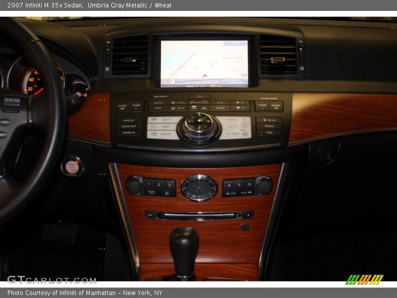 Umbria Gray Metallic / Wheat 2007 Infiniti M 35x Sedan