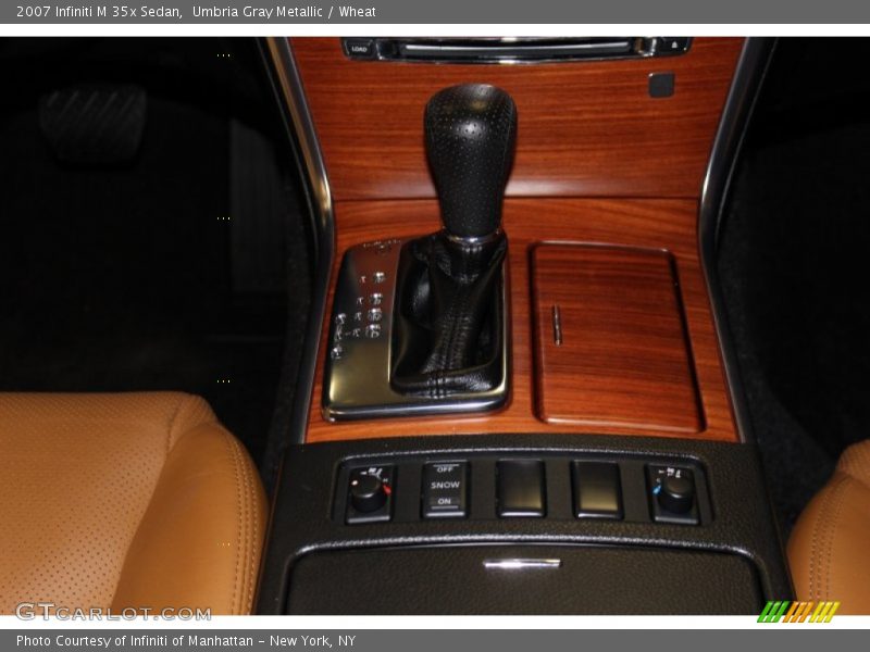 Umbria Gray Metallic / Wheat 2007 Infiniti M 35x Sedan