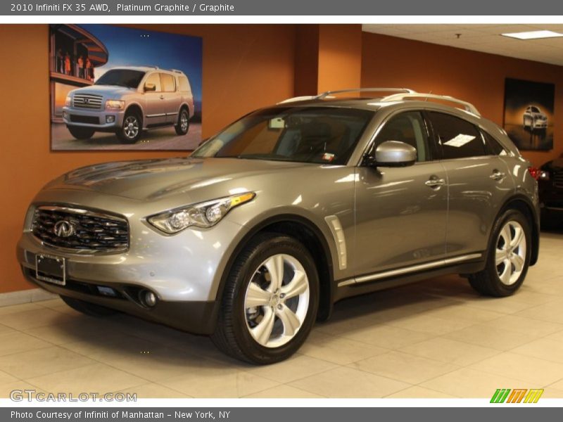 Platinum Graphite / Graphite 2010 Infiniti FX 35 AWD