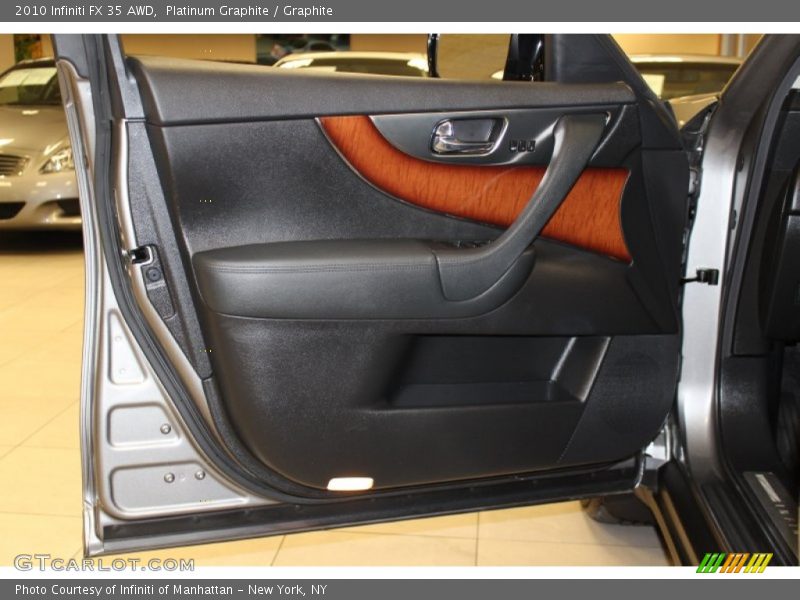Platinum Graphite / Graphite 2010 Infiniti FX 35 AWD