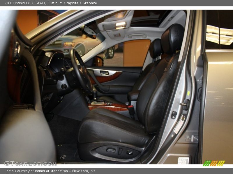 Platinum Graphite / Graphite 2010 Infiniti FX 35 AWD
