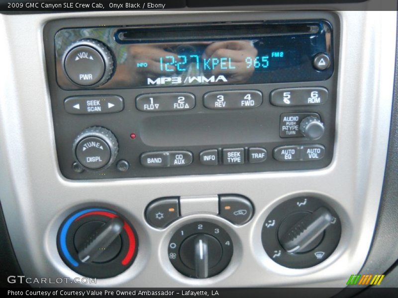 Onyx Black / Ebony 2009 GMC Canyon SLE Crew Cab
