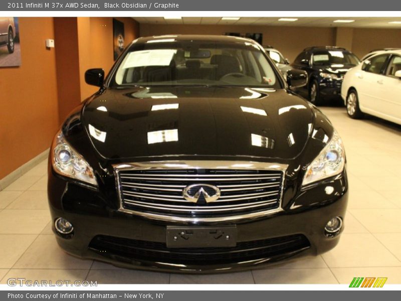 Black Obsidian / Graphite 2011 Infiniti M 37x AWD Sedan