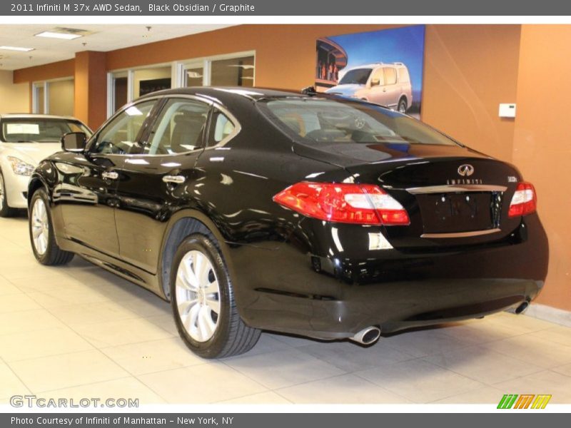 Black Obsidian / Graphite 2011 Infiniti M 37x AWD Sedan