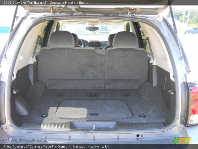 Graystone Metallic / Ebony 2008 Chevrolet TrailBlazer LT