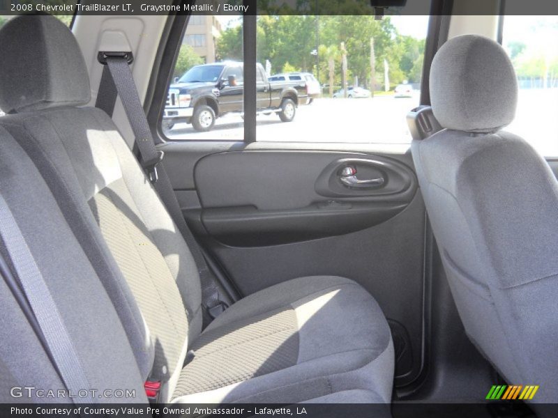 Graystone Metallic / Ebony 2008 Chevrolet TrailBlazer LT
