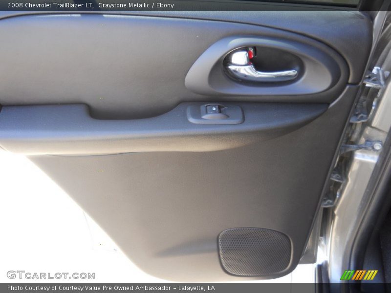 Graystone Metallic / Ebony 2008 Chevrolet TrailBlazer LT