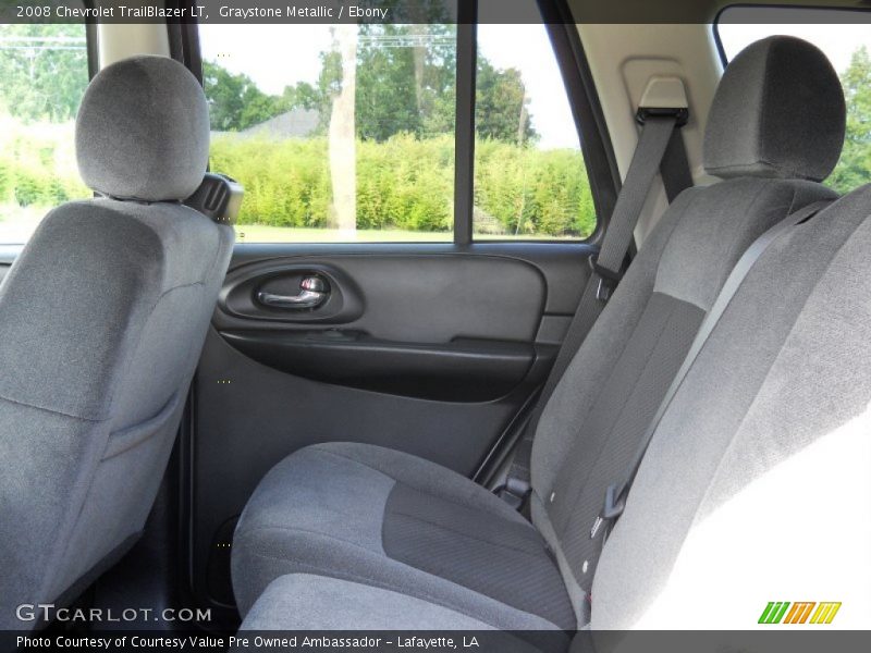 Graystone Metallic / Ebony 2008 Chevrolet TrailBlazer LT