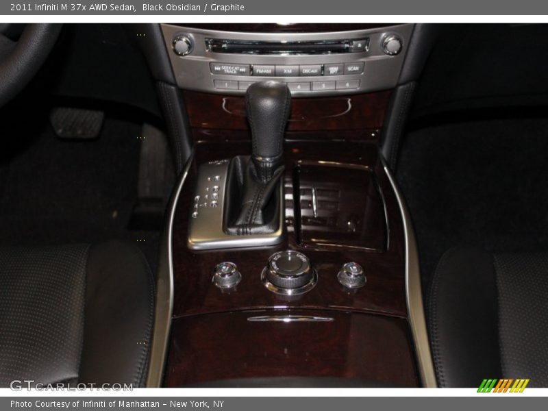 Black Obsidian / Graphite 2011 Infiniti M 37x AWD Sedan