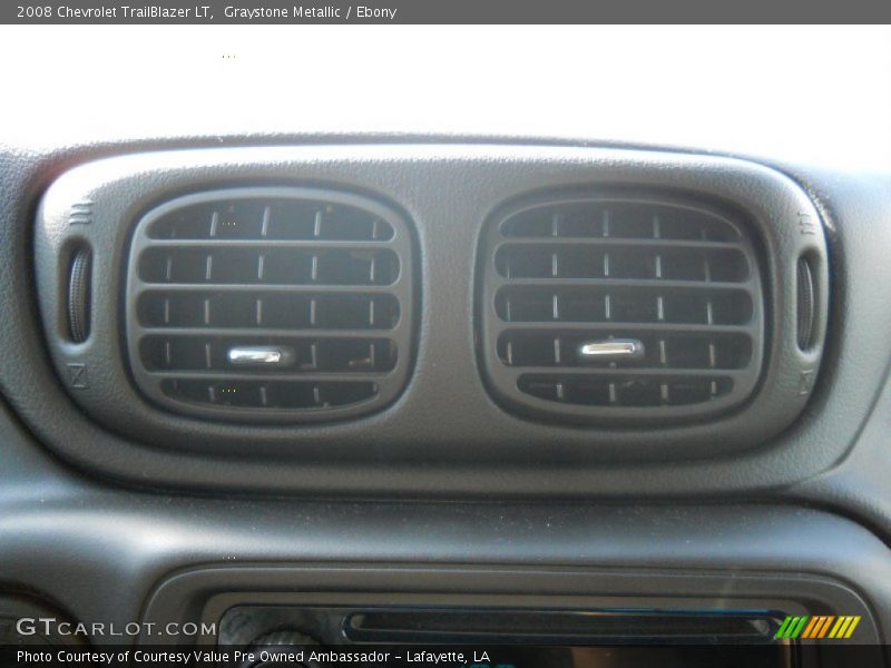 Graystone Metallic / Ebony 2008 Chevrolet TrailBlazer LT