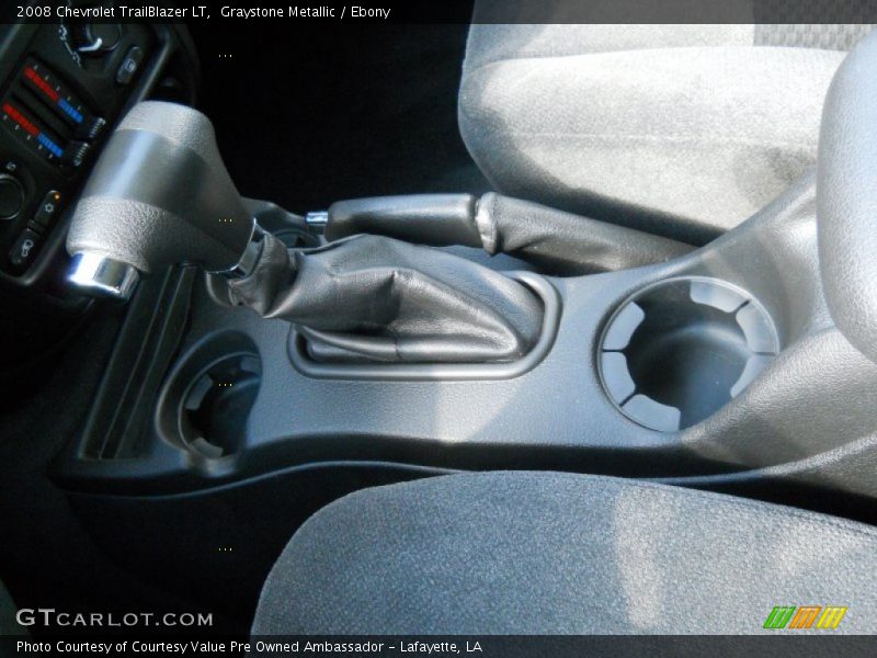 Graystone Metallic / Ebony 2008 Chevrolet TrailBlazer LT