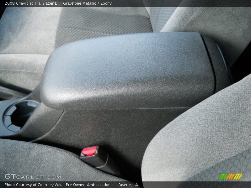 Graystone Metallic / Ebony 2008 Chevrolet TrailBlazer LT