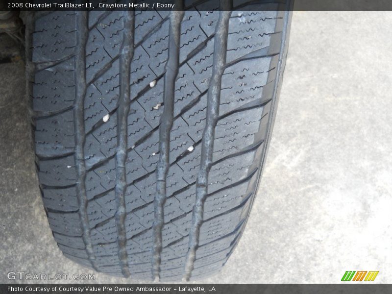 Graystone Metallic / Ebony 2008 Chevrolet TrailBlazer LT