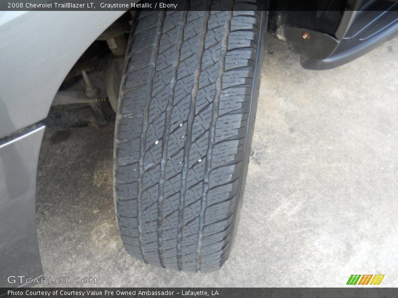 Graystone Metallic / Ebony 2008 Chevrolet TrailBlazer LT
