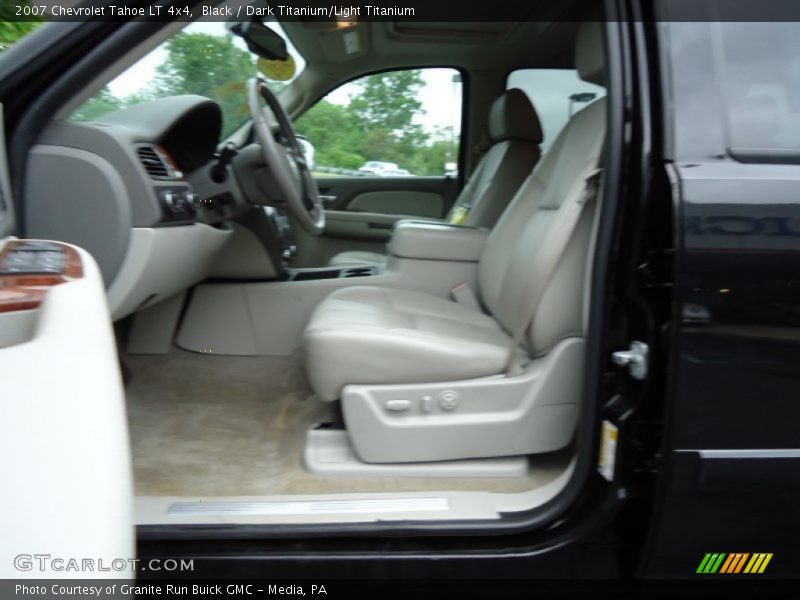 Black / Dark Titanium/Light Titanium 2007 Chevrolet Tahoe LT 4x4