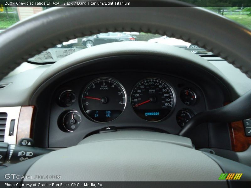 Black / Dark Titanium/Light Titanium 2007 Chevrolet Tahoe LT 4x4