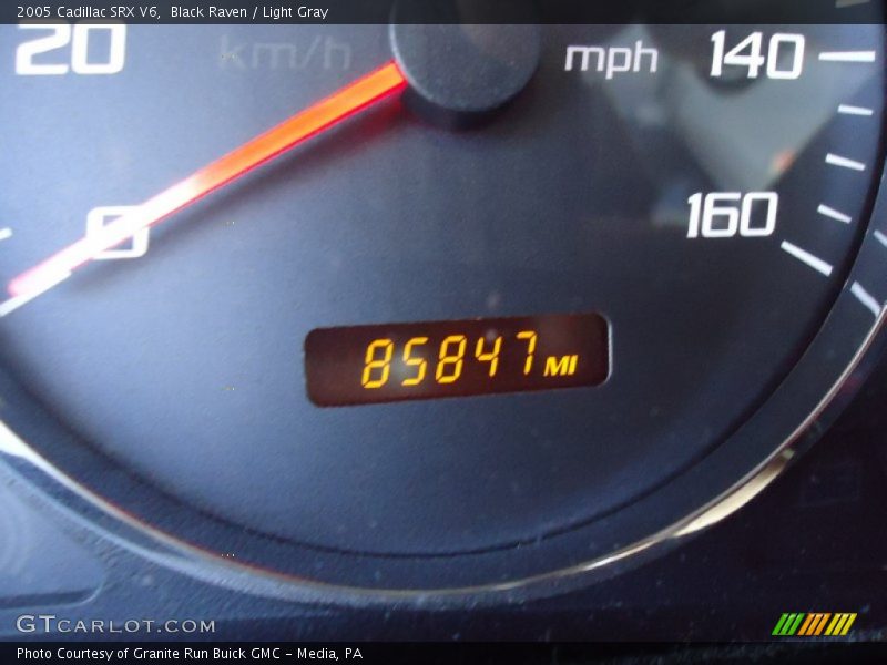 Black Raven / Light Gray 2005 Cadillac SRX V6