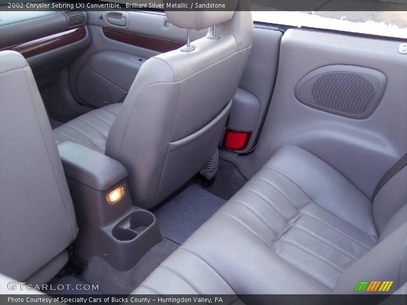 Brilliant Silver Metallic / Sandstone 2002 Chrysler Sebring LXi Convertible