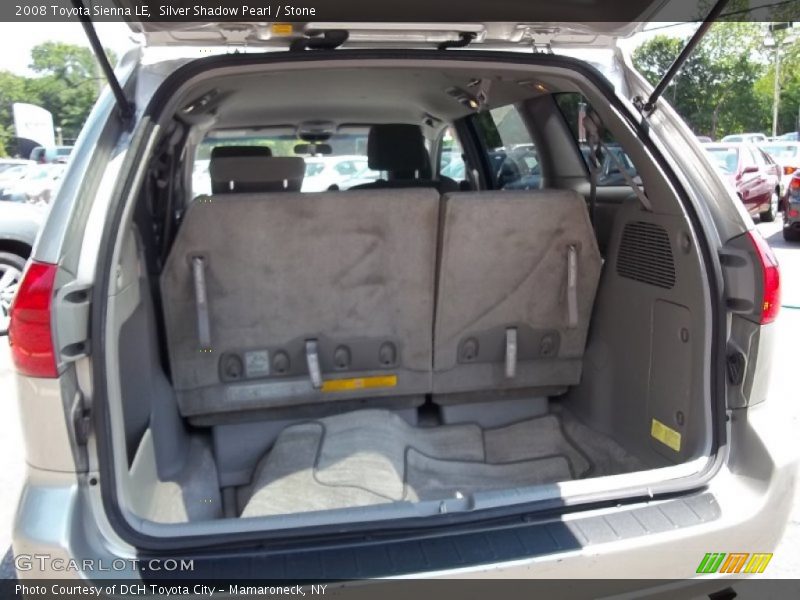 Silver Shadow Pearl / Stone 2008 Toyota Sienna LE