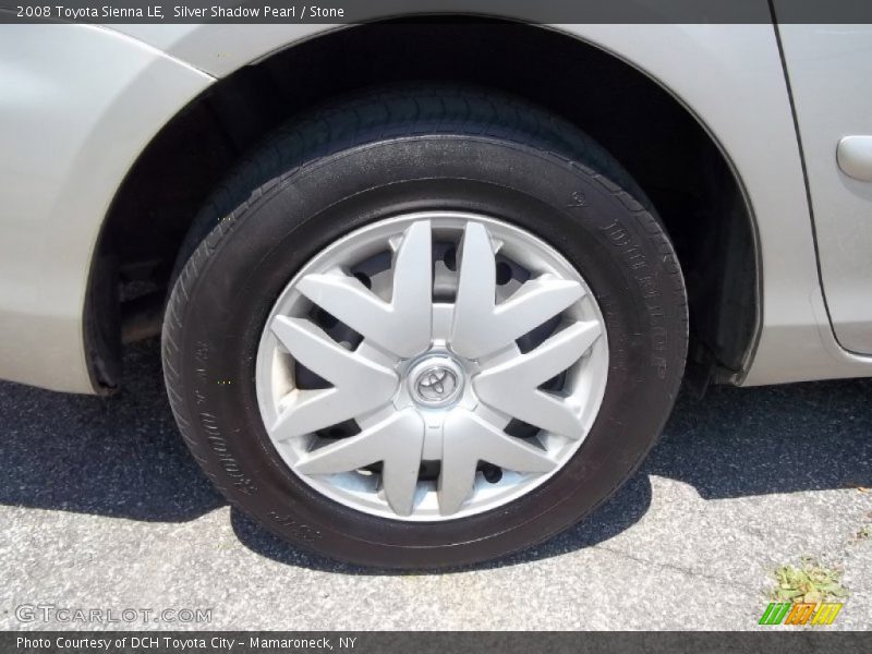 Silver Shadow Pearl / Stone 2008 Toyota Sienna LE