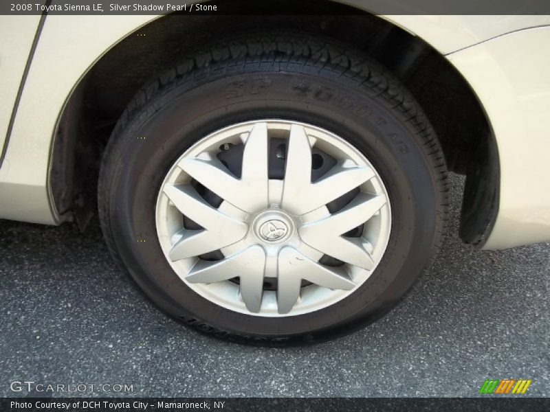 Silver Shadow Pearl / Stone 2008 Toyota Sienna LE