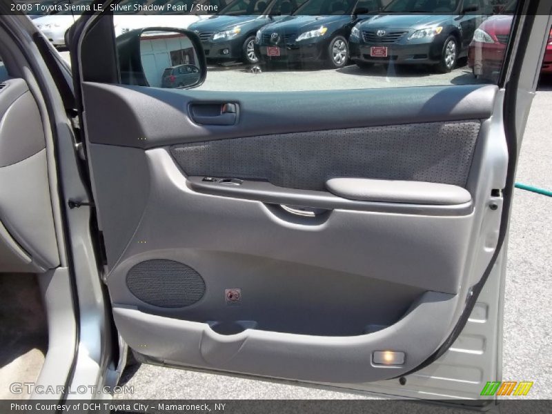 Silver Shadow Pearl / Stone 2008 Toyota Sienna LE