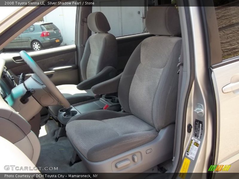 Silver Shadow Pearl / Stone 2008 Toyota Sienna LE