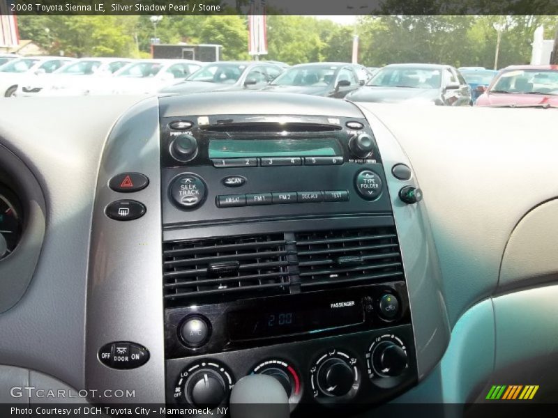 Silver Shadow Pearl / Stone 2008 Toyota Sienna LE