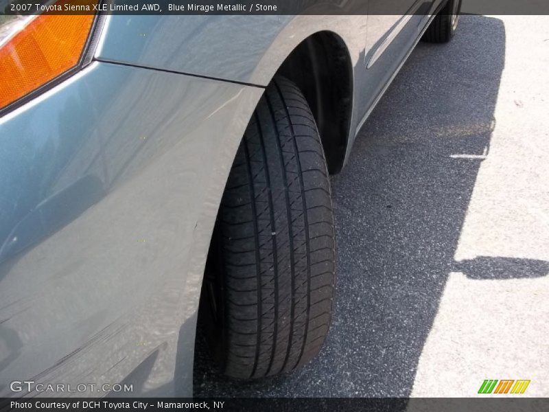 Blue Mirage Metallic / Stone 2007 Toyota Sienna XLE Limited AWD