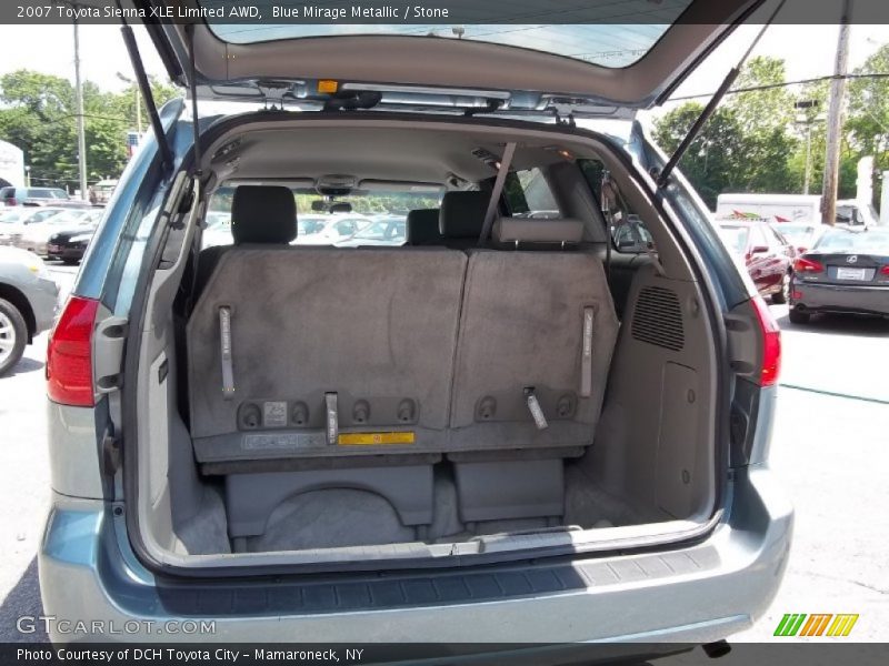 Blue Mirage Metallic / Stone 2007 Toyota Sienna XLE Limited AWD