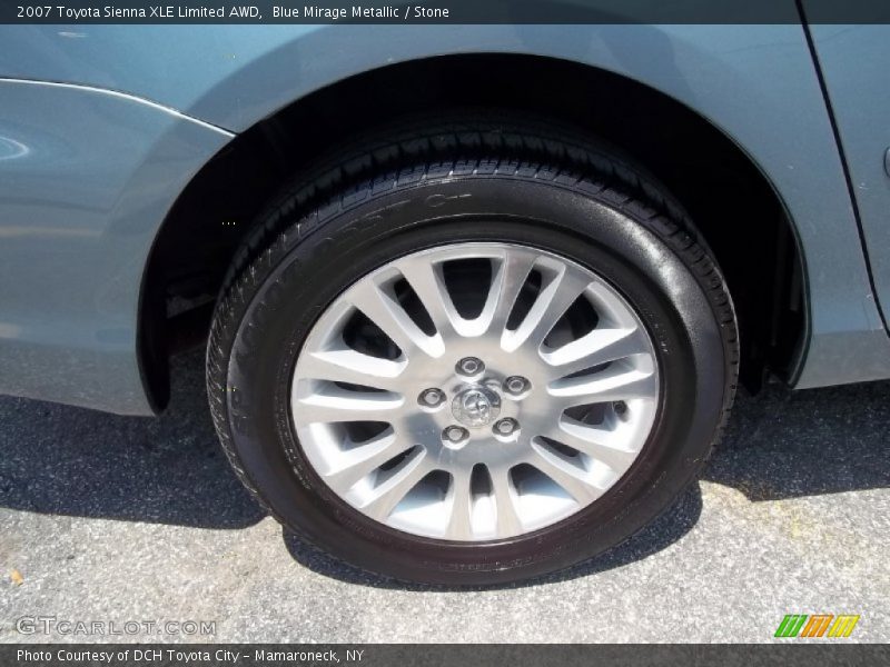 Blue Mirage Metallic / Stone 2007 Toyota Sienna XLE Limited AWD