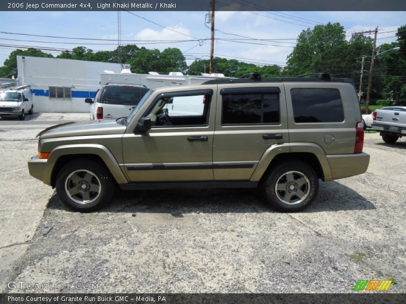 Light Khaki Metallic / Khaki 2006 Jeep Commander 4x4