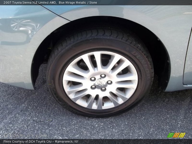 Blue Mirage Metallic / Stone 2007 Toyota Sienna XLE Limited AWD