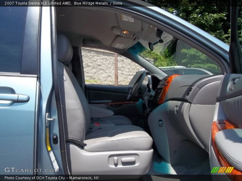 Blue Mirage Metallic / Stone 2007 Toyota Sienna XLE Limited AWD