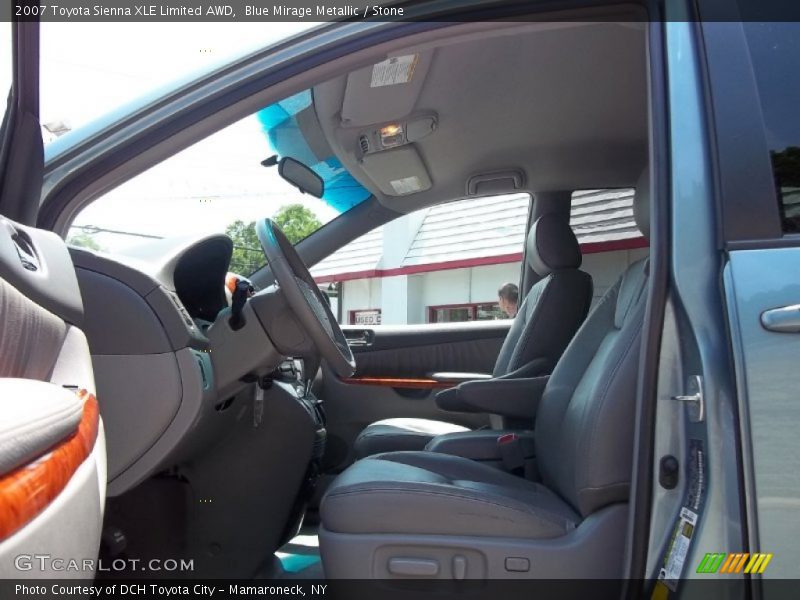 Blue Mirage Metallic / Stone 2007 Toyota Sienna XLE Limited AWD