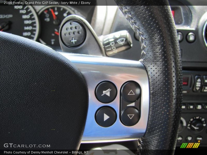 Ivory White / Ebony 2008 Pontiac Grand Prix GXP Sedan