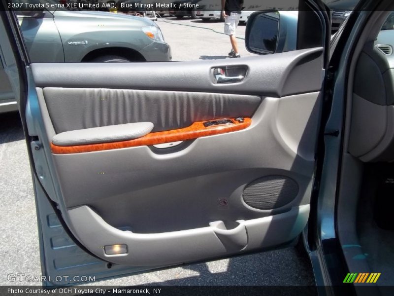 Blue Mirage Metallic / Stone 2007 Toyota Sienna XLE Limited AWD