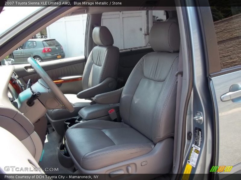 Blue Mirage Metallic / Stone 2007 Toyota Sienna XLE Limited AWD